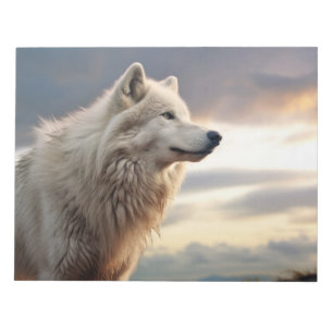 Wolf Dierlijke Natuur Majestueuze Wildernis Notitieblok