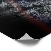 Wolf digitale kunst poster (Hoek)