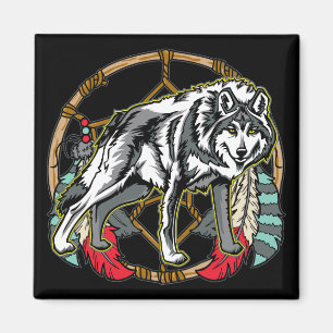 Wolf Dreamweaver Magneet
