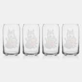 Wolf Drie Blikvorm Glas (Achterkant)