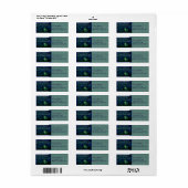 Wolf dromen etiket (Full Sheet)