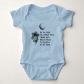 Wolf dromen romper (Voorkant)