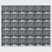 Wolf Eclipse Cadeaupapier (Vlak)