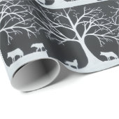 Wolf Eclipse Cadeaupapier (Rol Hoek)