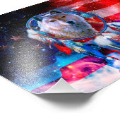 Wolf en Dreamweaver schilderen onder Amerikaanse v Foto Afdruk (Hoek)