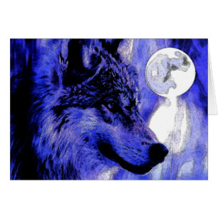 Wolf en Moon