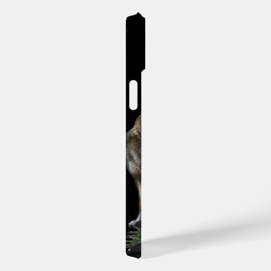 Wolf en Moon Case-Mate iPhone Case (Achterkant / Rechts)