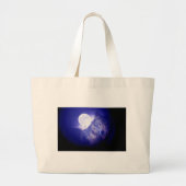 Wolf en Moon Grote Tote Bag (Voorkant)