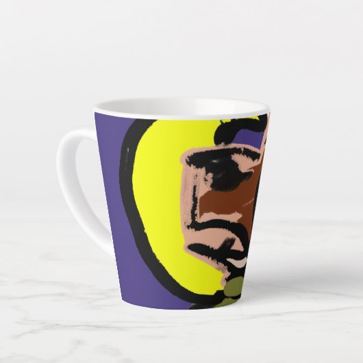 Wolf en Moon Latte Mok (Linkerhoek)