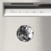 Wolf en Moon Magneet (Insitu (Vaatwasser))