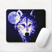 Wolf en Moon Muismat (Met muis)