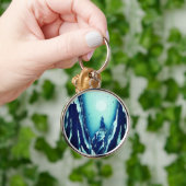 Wolf en Moon Sleutelhanger (Hand)