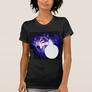 Wolf en Moon T-shirt
