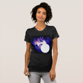 Wolf en Moon T-shirt (Voorkant volledig)