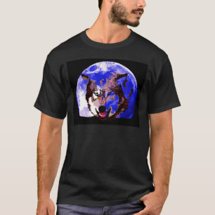 Wolf en Moon T-shirt