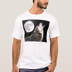 Wolf en Moon T-shirt