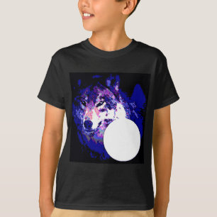 Wolf en Moon T-shirt