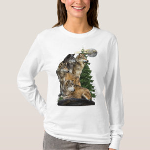 Wolf en Moon T-shirt