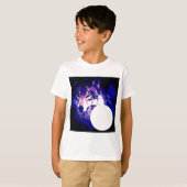 Wolf en Moon T-shirt (Voorkant volledig)