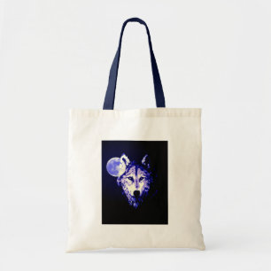 Wolf en Moon Tote Bag