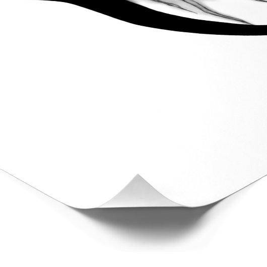 Wolf en Raven met Schedel Perfect Poster (Hoek)