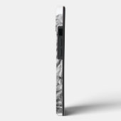 Wolf en Raven, zwart-wit Case-Mate iPhone Case (Achterkant / Links)