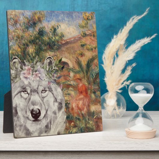 Wolf en Renoir's Farmhouse Fotoplaat (Zijkant)