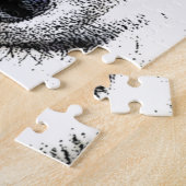 Wolf Eyes Artwork Legpuzzel (Zijkant)