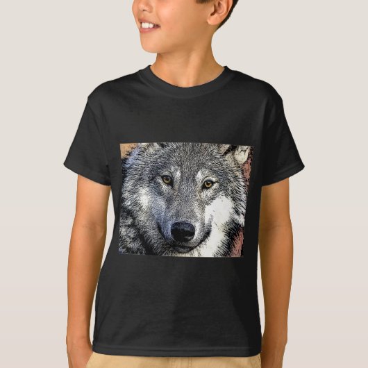 Wolf Eyes Artwork T-shirt (Voorkant)