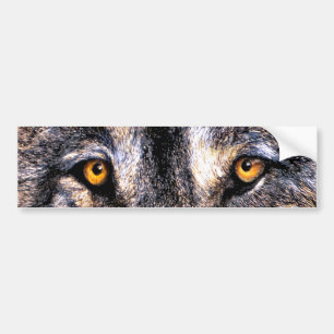 Wolf Eyes Bumpersticker