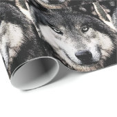 Wolf Eyes Cadeaupapier (Rol Hoek)
