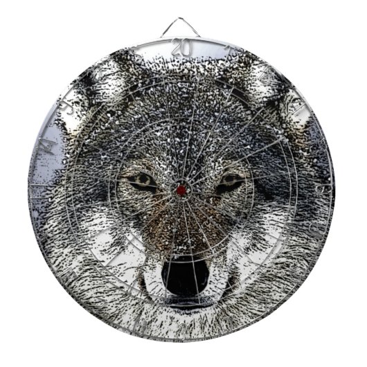 Wolf Eyes Dartbord (Voorkant)