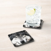 Wolf Eyes Drankjes Onderzetter (Rechterzijde)