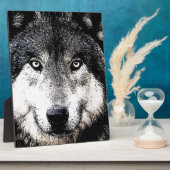 Wolf Eyes Fotoplaat (Zijkant)