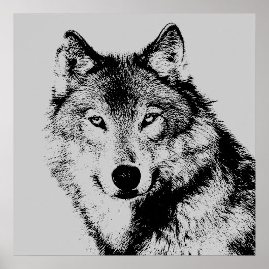 Wolf Eyes Poster (Voorkant)
