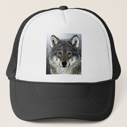 Wolf Eyes Trucker Pet (Voorkant)