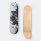 WOLF EYES Wildlife & Mountains Skateboard (Voorkant)