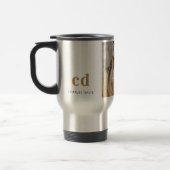 Wolf face head-naam reisbeker (Links)