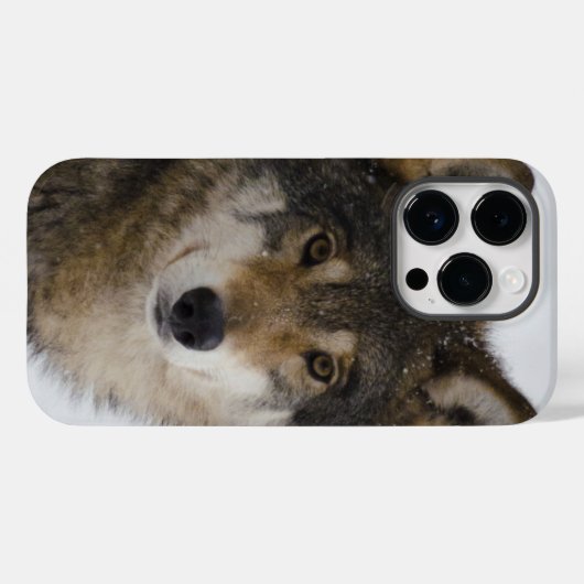 Wolf Face iPhone / coque ipad (Verso (horizontal))