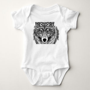 Wolf Face Romper