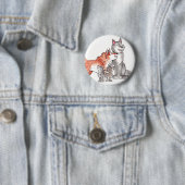 Wolf Family Button (In situ)