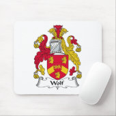 Wolf Family Crest Muismat (Met muis)