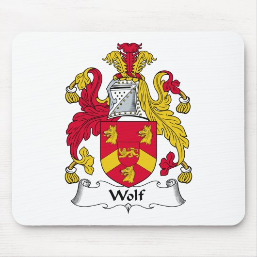 Wolf Family Crest Muismat (Voorkant)