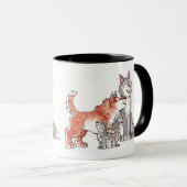 Wolf Family Mok (Voorkant rechts)