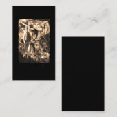 Wolf Family Mountains Moon Wolves Visitekaartje (Voorkant / Achterkant)