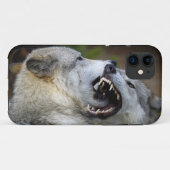 Wolf Fight Case-Mate iPhone Case (Achterkant (horizontaal))