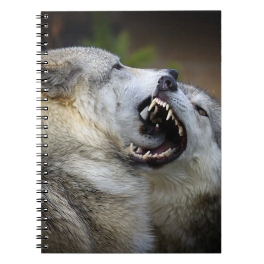 Wolf Fight Notitieboek (Voorkant)
