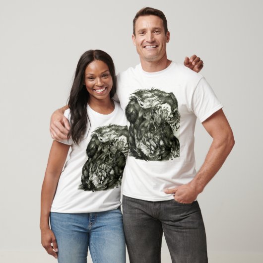 Wolf Fight T-shirt (Unisex)