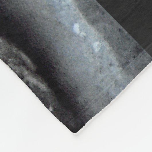 Wolf Fleece Deken (Hoek)