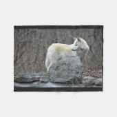 Wolf Fleece Deken (Voorkant (Horizontaal))